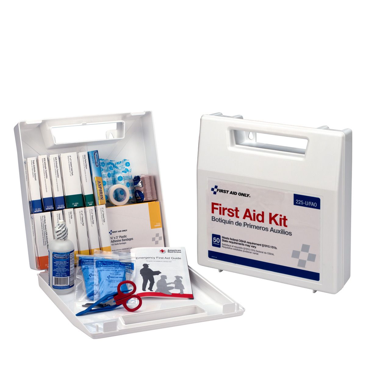 First Aid Only 50 Person, 24 Unit Kit 225-U/FAO First Aid Only 50 Person, 24 Unit Kit 225-U/FAO